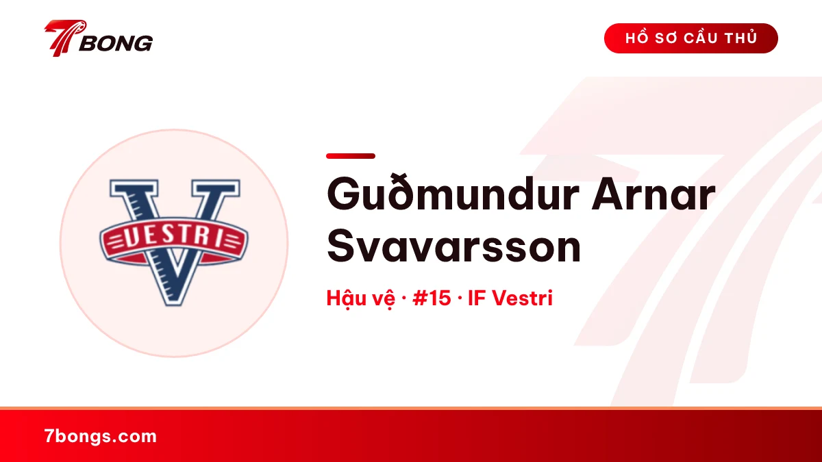 Guðmundur Arnar Svavarsson — IF Vestri