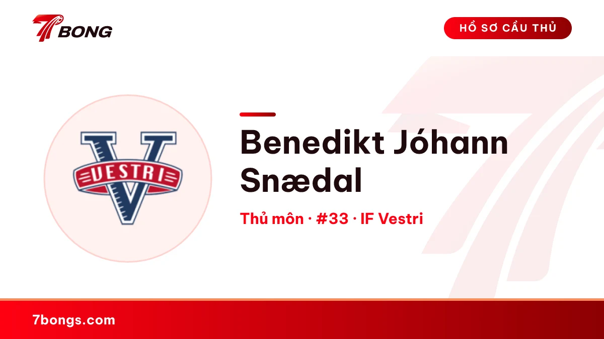 Benedikt Jóhann Snædal — IF Vestri