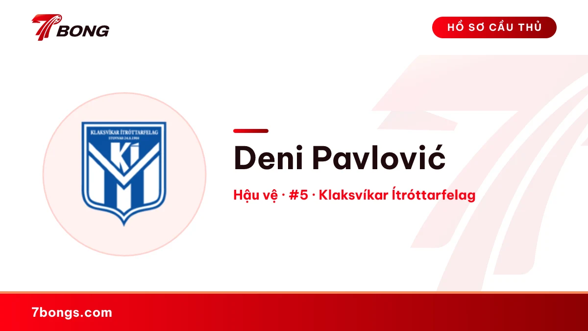 Deni Pavlović — Klaksvíkar Ítróttarfelag