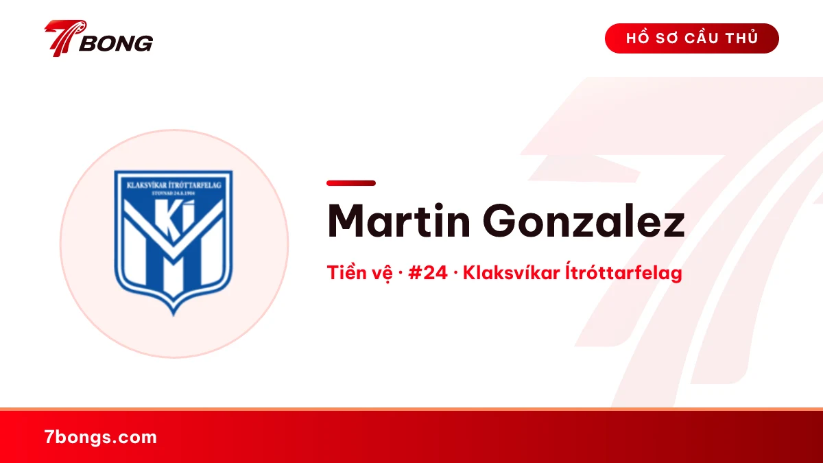 Martin Gonzalez — Klaksvíkar Ítróttarfelag