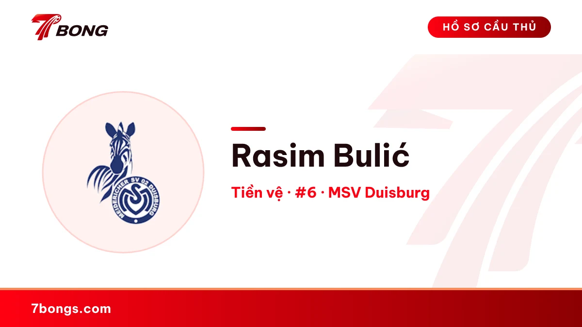Rasim Bulić — MSV Duisburg
