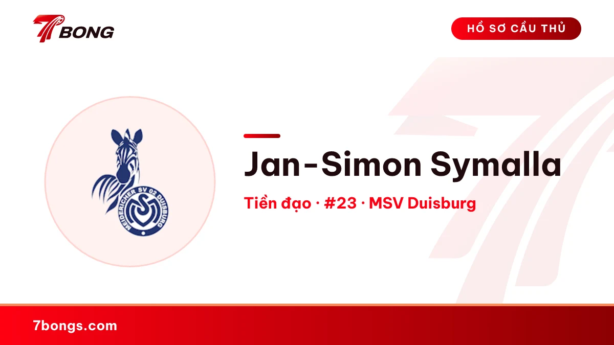 Jan-Simon Symalla — MSV Duisburg