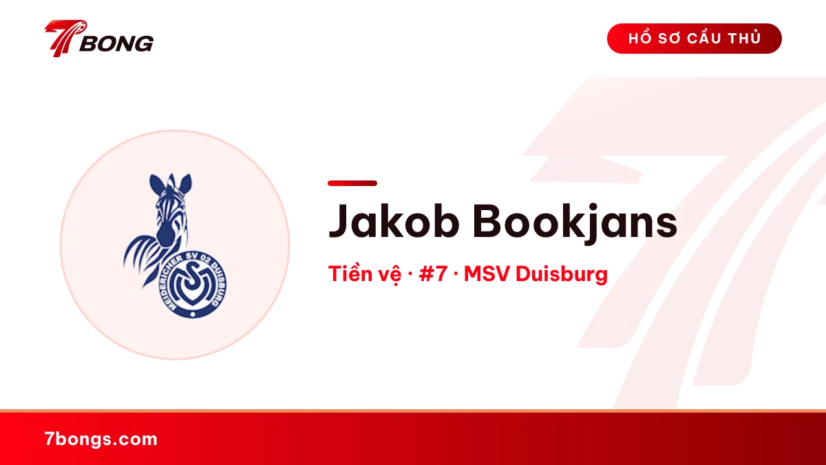 Jakob Bookjans — MSV Duisburg