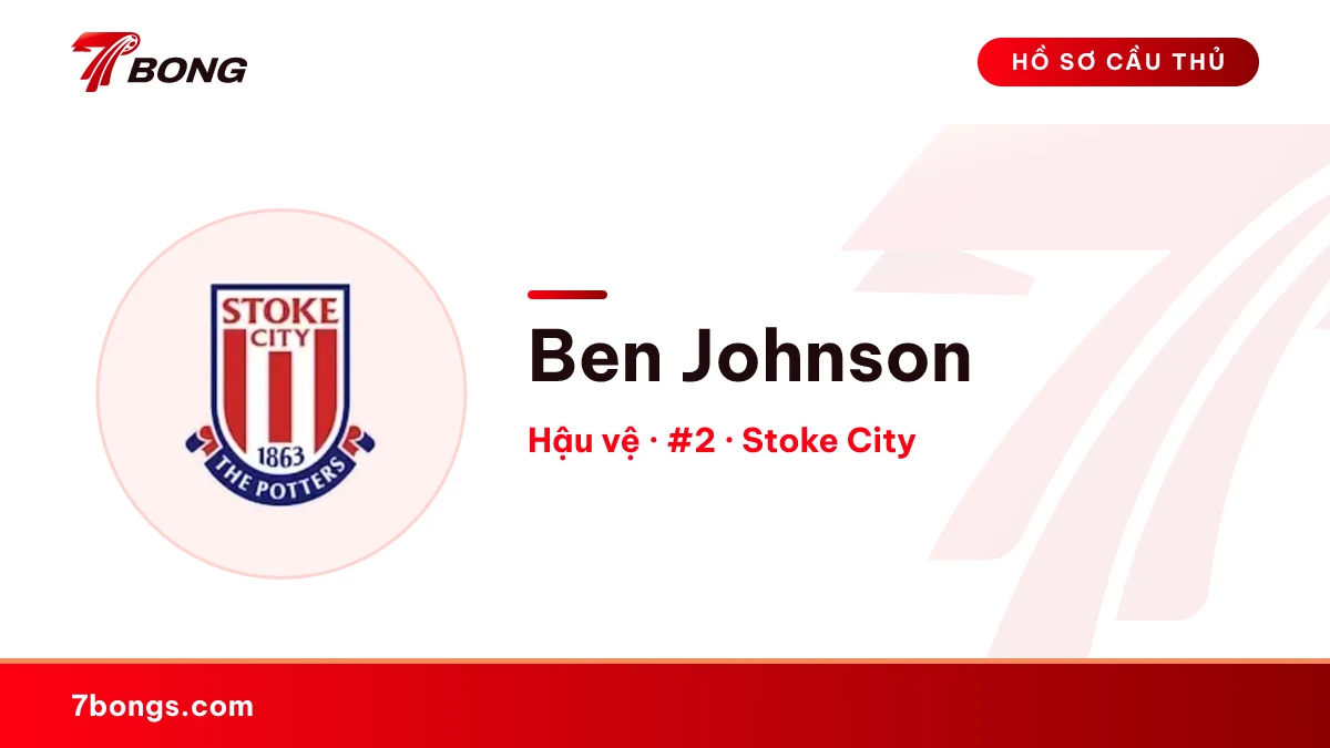 Ben Johnson — Stoke City