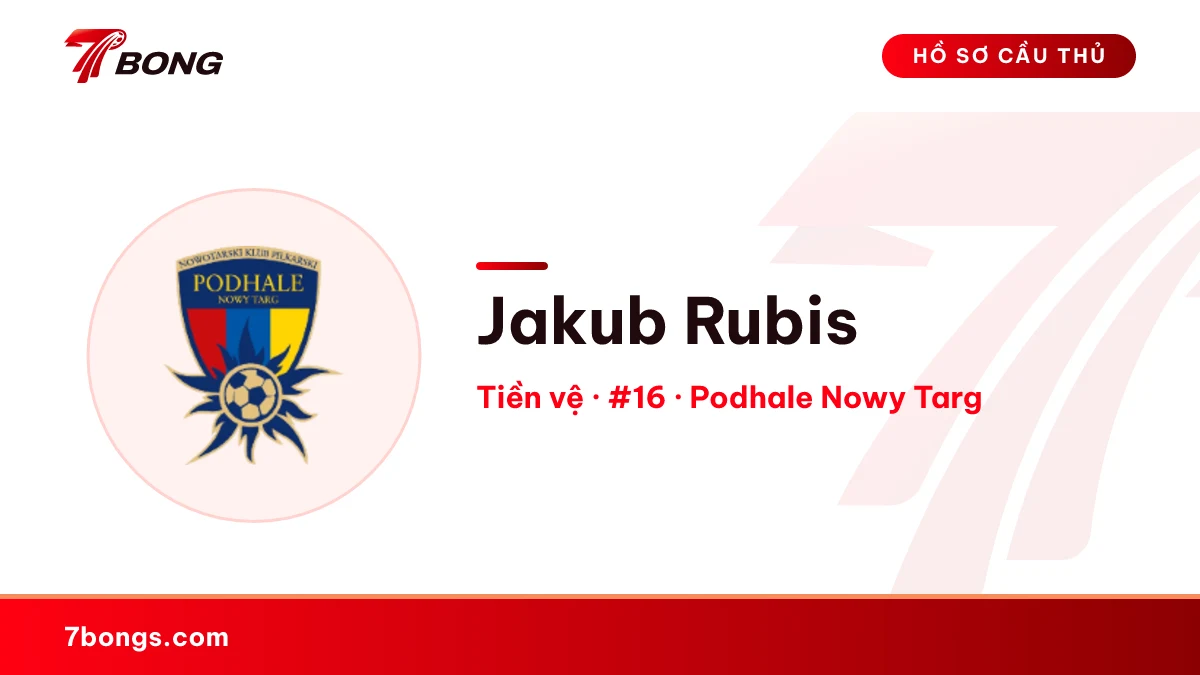 Jakub Rubis — Podhale Nowy Targ