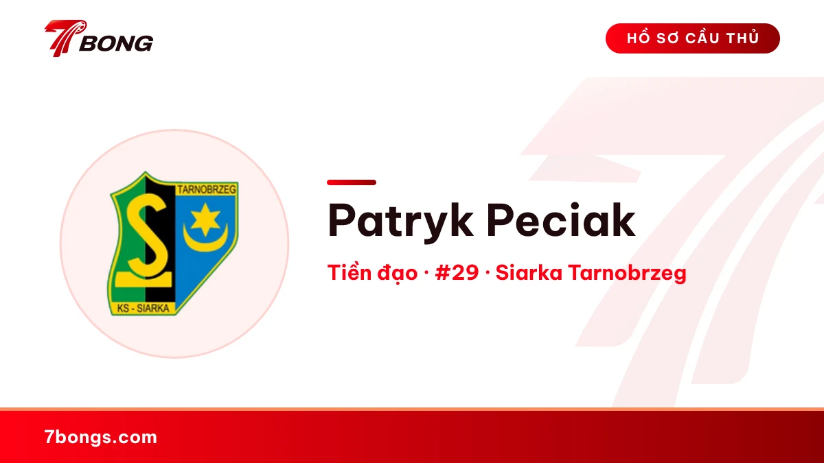 Patryk Peciak — Siarka Tarnobrzeg