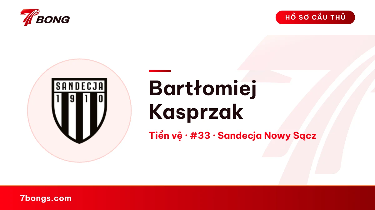 Bartłomiej Kasprzak — Sandecja Nowy Sącz