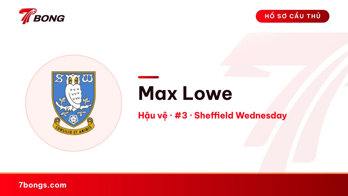 Max Lowe — Sheffield Wednesday