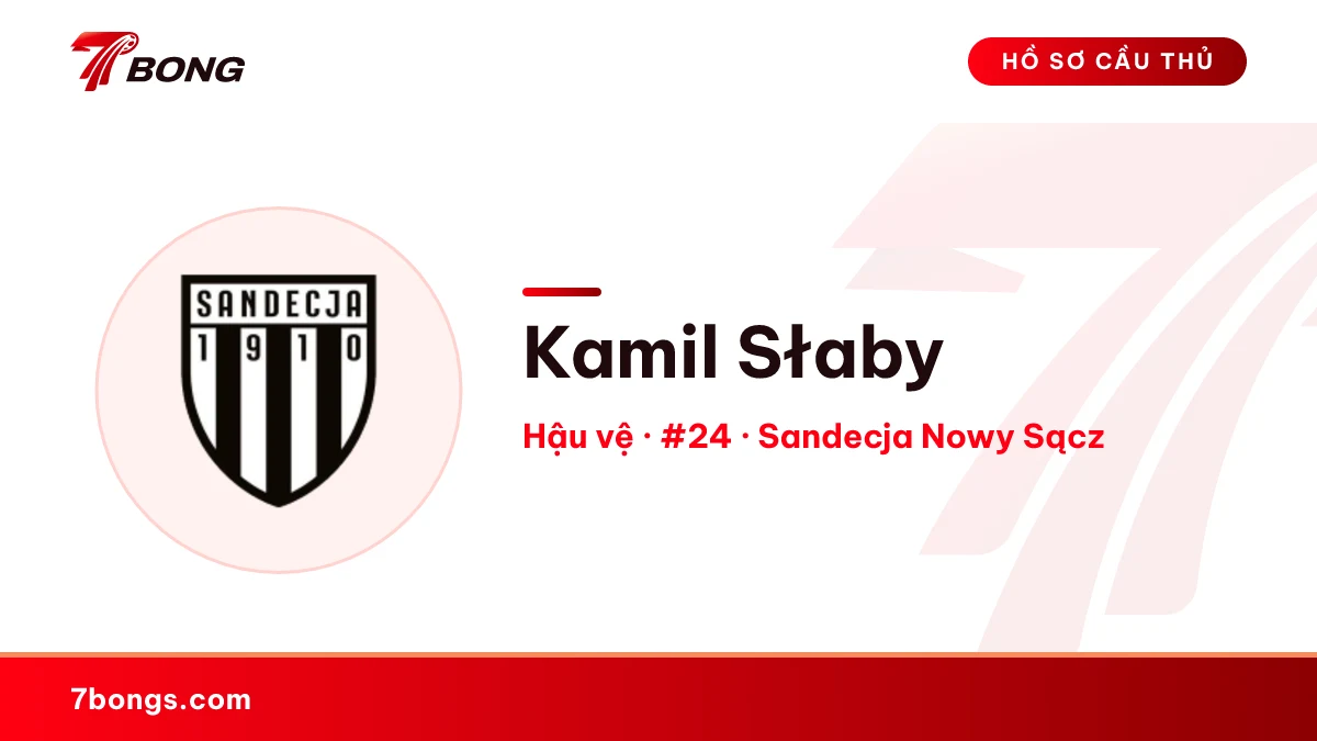 Kamil Słaby — Sandecja Nowy Sącz