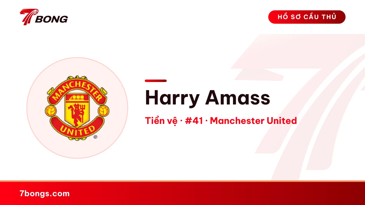 Harry Amass — Manchester United