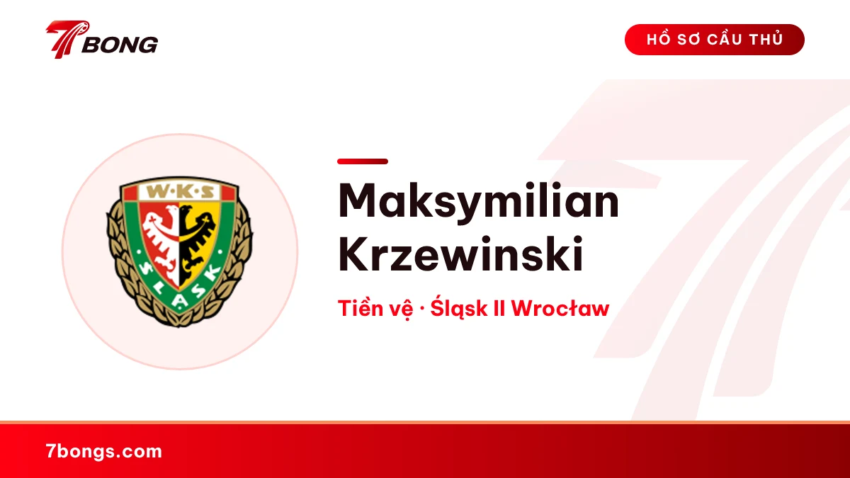 Maksymilian  Krzewinski — Śląsk II Wrocław