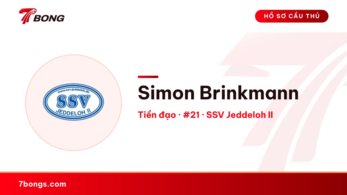 Simon Brinkmann — SSV Jeddeloh II