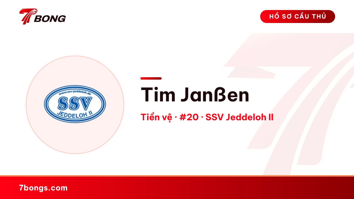 Tim Janßen — SSV Jeddeloh II