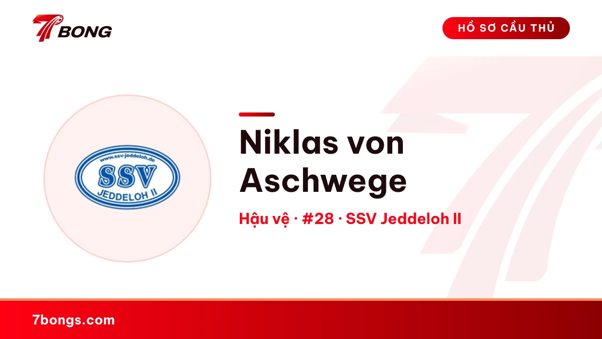 Niklas von Aschwege — SSV Jeddeloh II