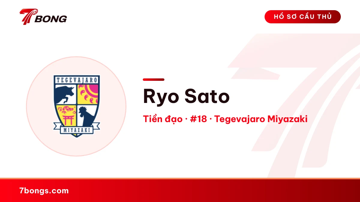 Ryo Sato — Tegevajaro Miyazaki