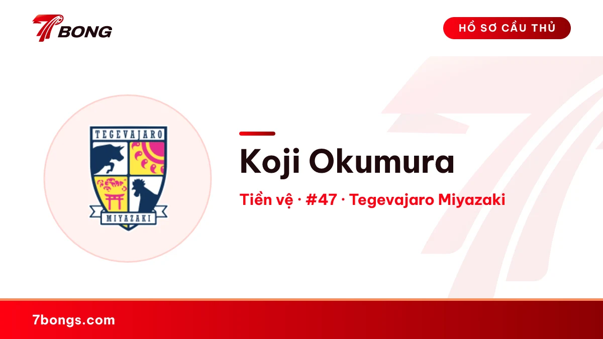 Koji Okumura — Tegevajaro Miyazaki