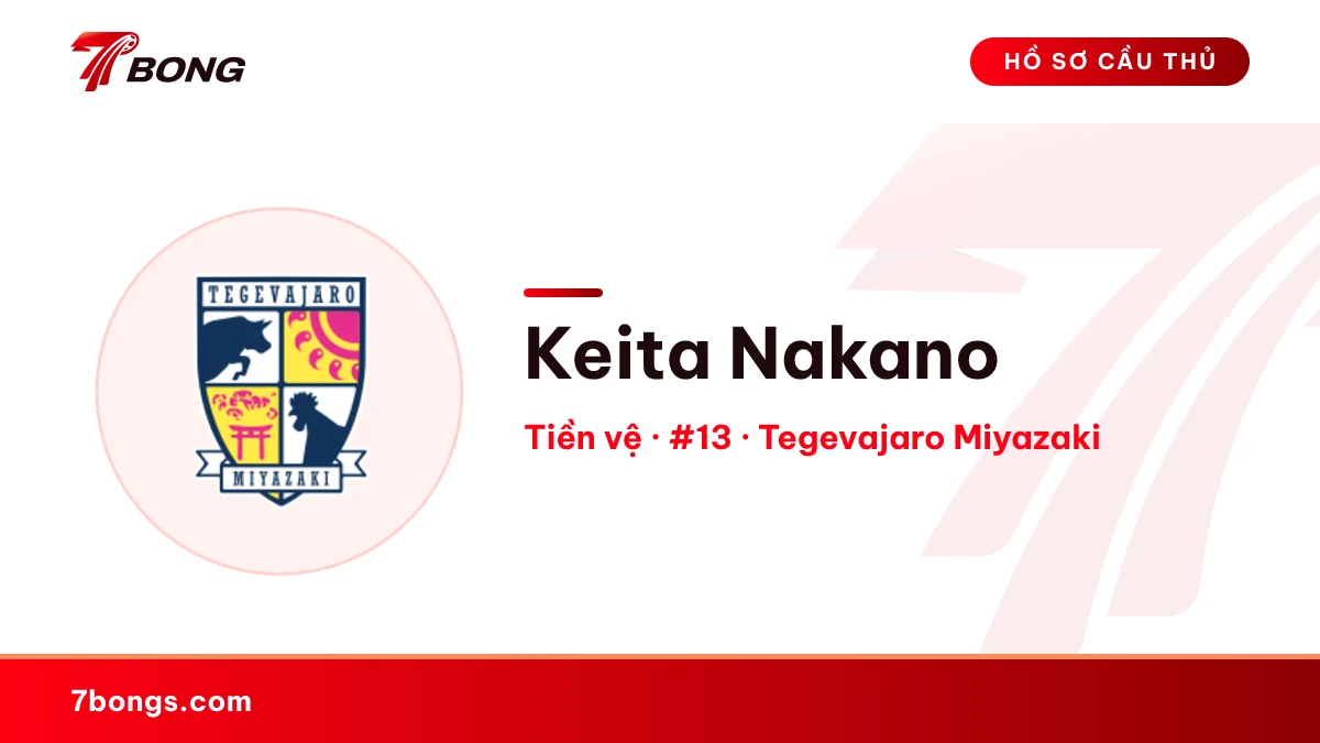 Keita Nakano — Tegevajaro Miyazaki