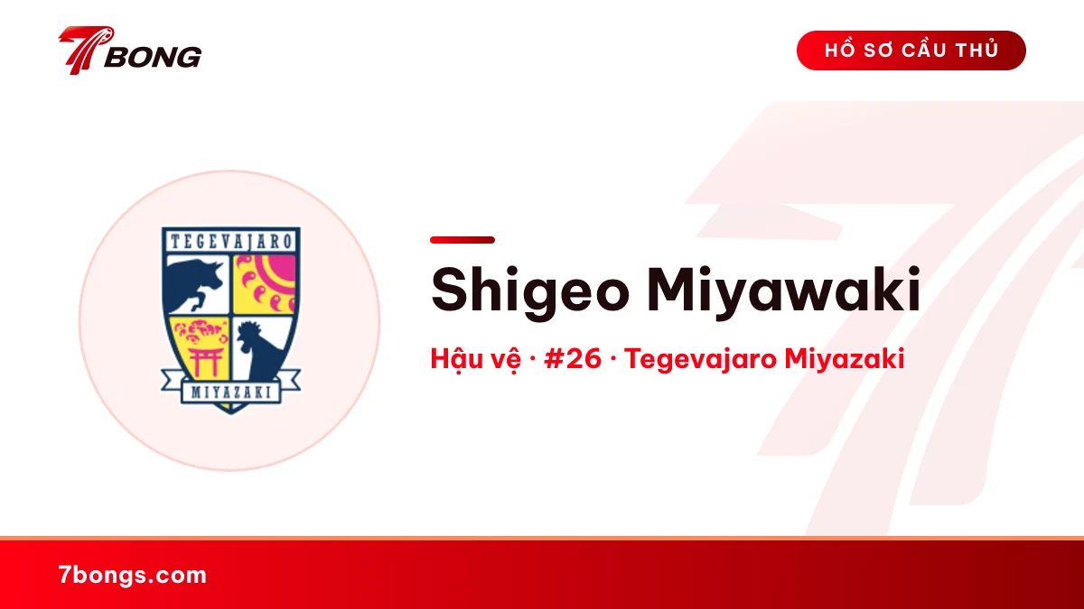 Shigeo Miyawaki — Tegevajaro Miyazaki