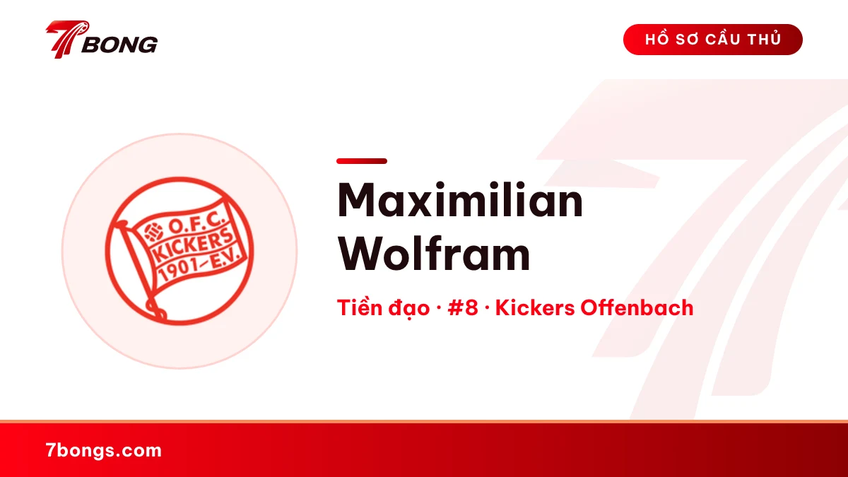 Maximilian Wolfram — Kickers Offenbach