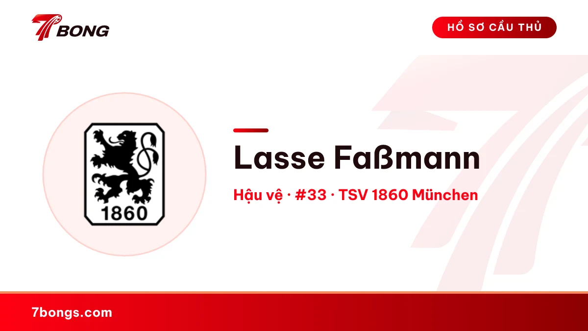 Lasse Faßmann — TSV 1860 München