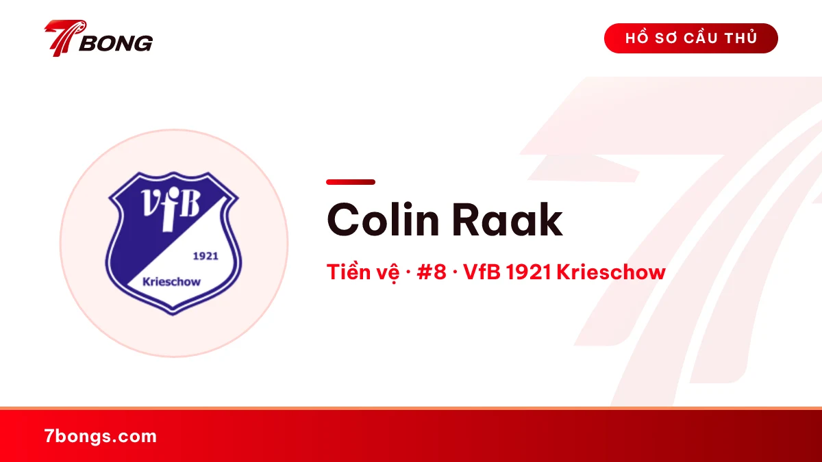 Colin Raak — VfB 1921 Krieschow