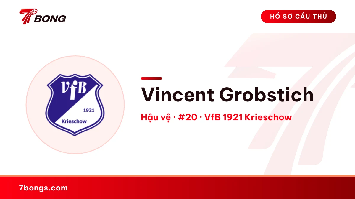 Vincent Grobstich — VfB 1921 Krieschow