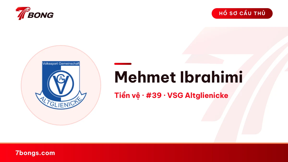 Mehmet Ibrahimi — VSG Altglienicke