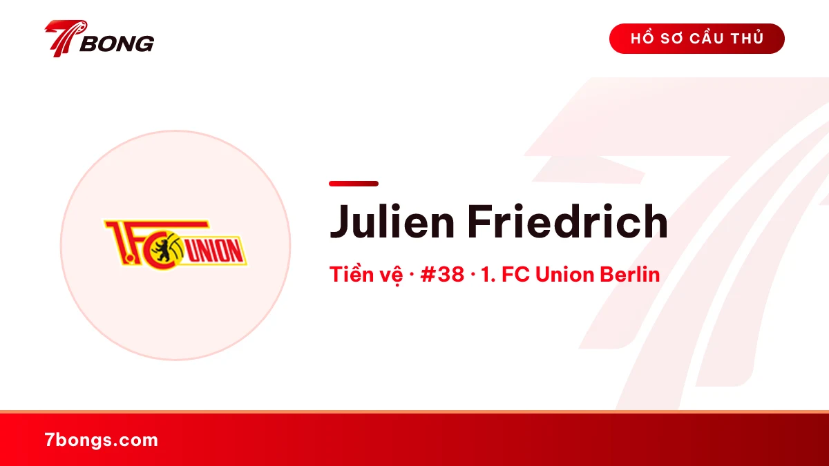 Julien Friedrich — 1. FC Union Berlin