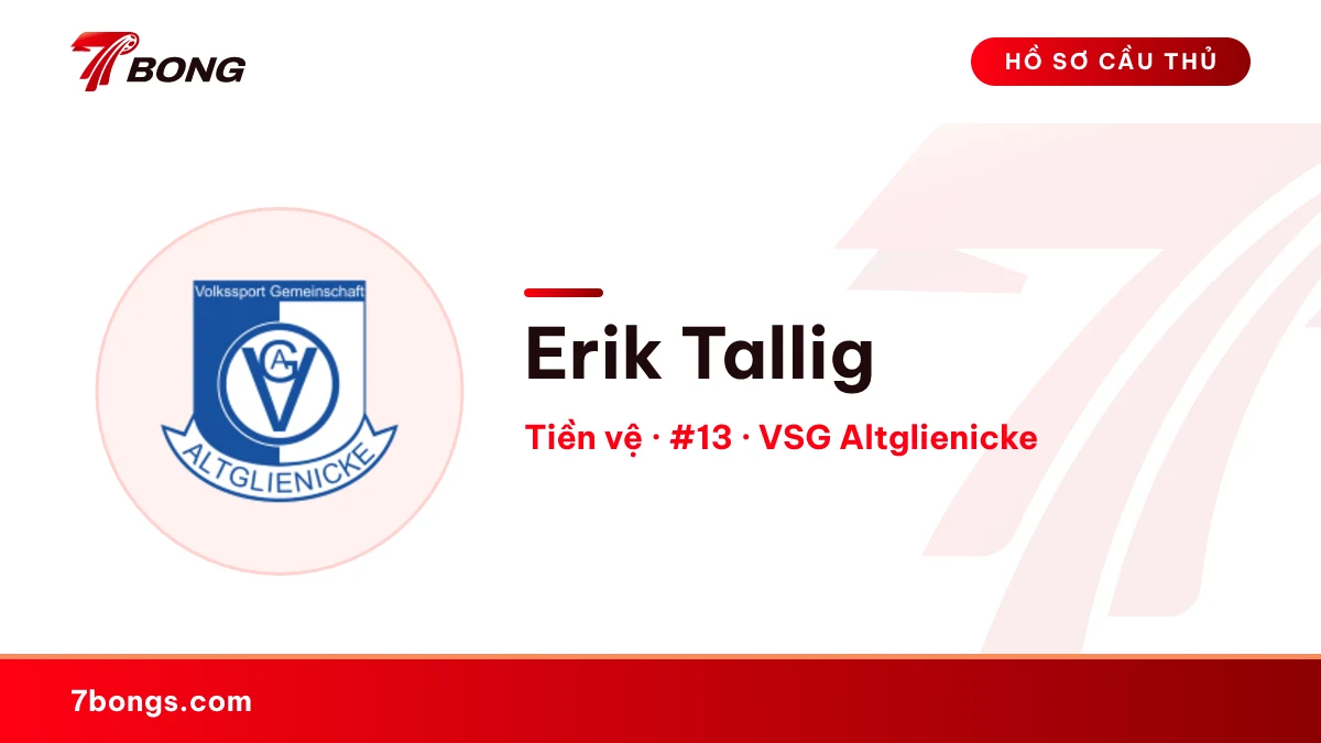 Erik Tallig — VSG Altglienicke