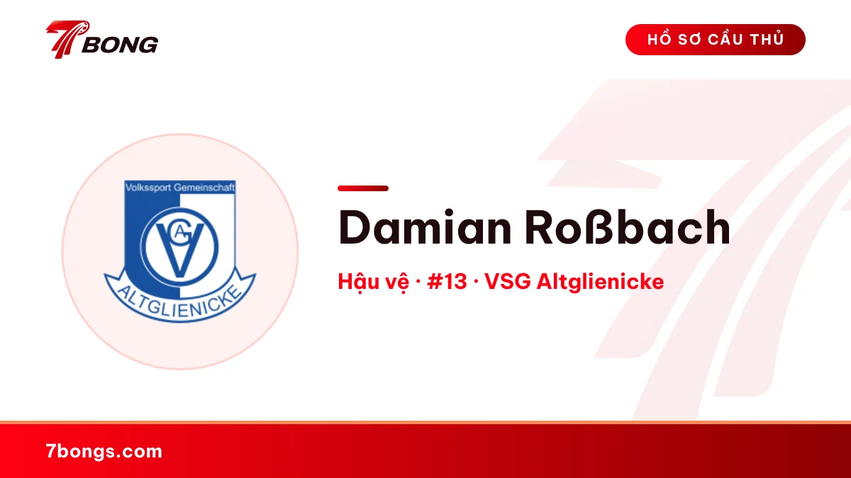 Damian Roßbach — VSG Altglienicke