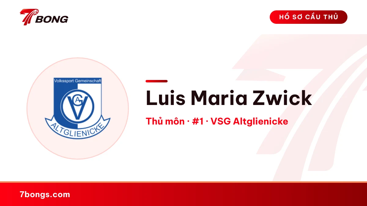 Luis Maria Zwick — VSG Altglienicke