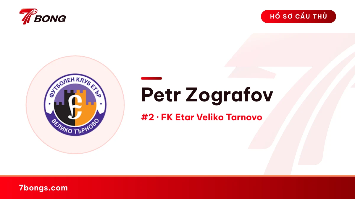 Petr Zografov — FK Etar Veliko Tarnovo