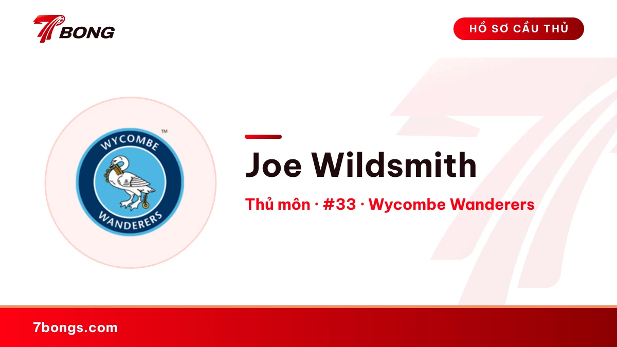 Joe Wildsmith — Wycombe Wanderers