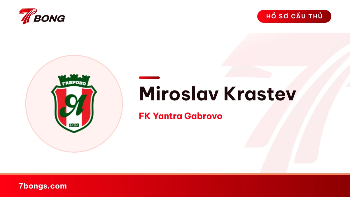 Miroslav Krastev — FK Yantra Gabrovo