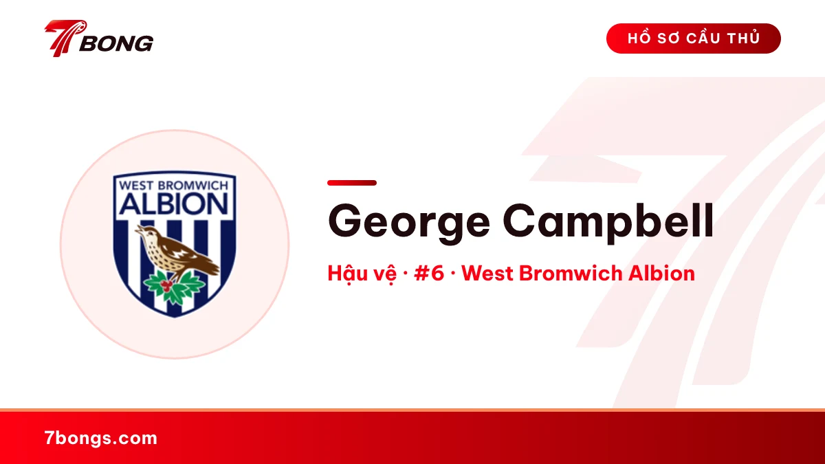 George Campbell — West Bromwich Albion
