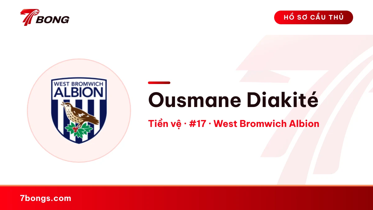 Ousmane Diakité — West Bromwich Albion