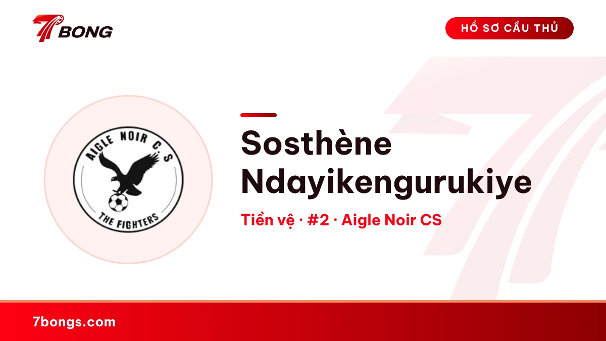 Sosthène Ndayikengurukiye — Aigle Noir CS