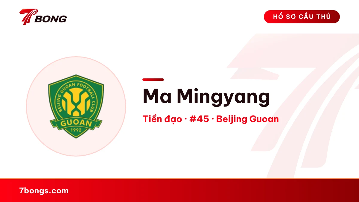 Ma Mingyang — Beijing Guoan