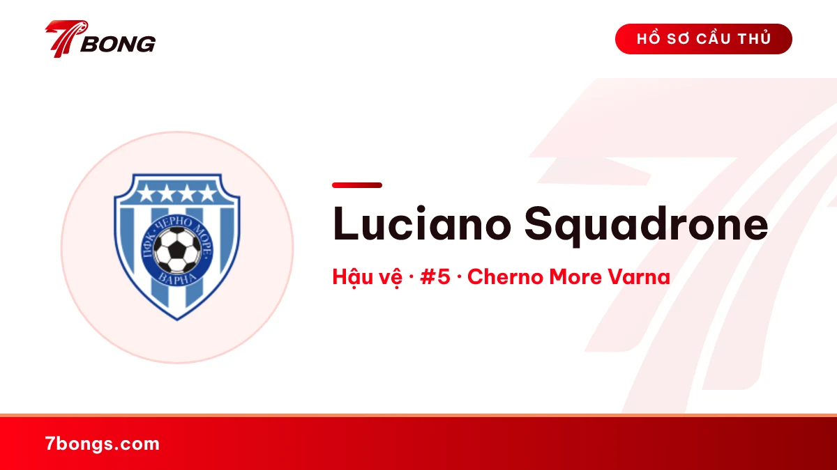 Luciano Squadrone — Cherno More Varna