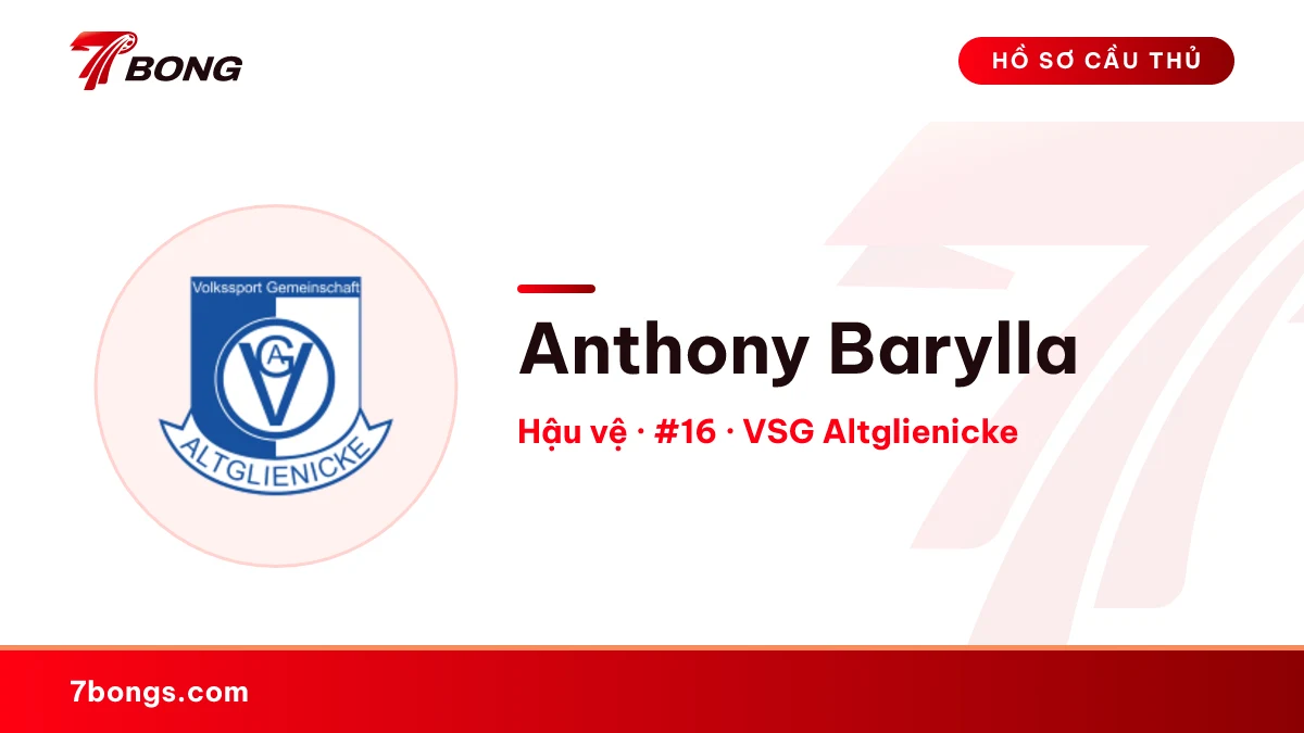 Anthony Barylla — VSG Altglienicke