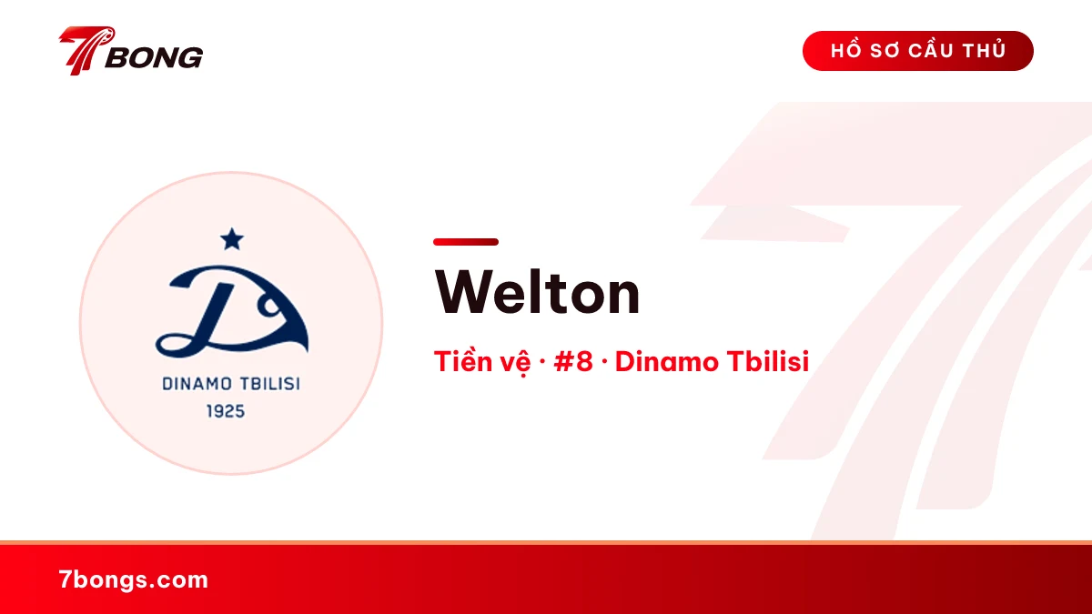 Welton — Dinamo Tbilisi