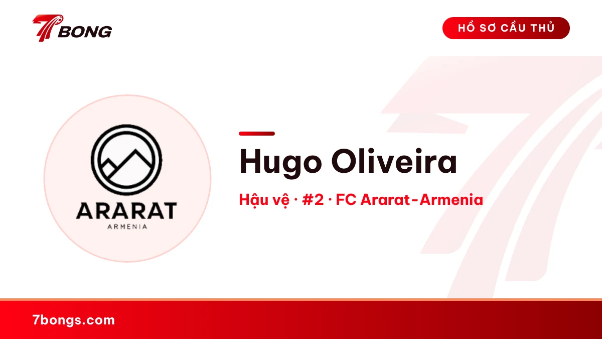 Hugo Oliveira — FC Ararat-Armenia