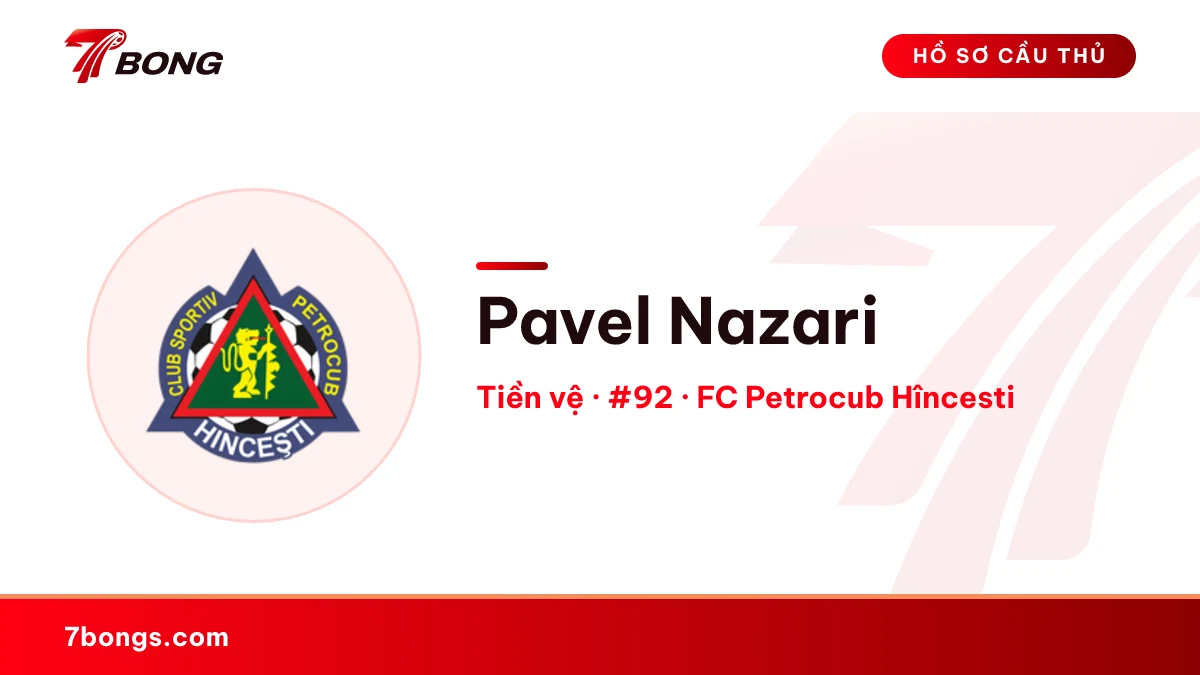 Pavel Nazari — FC Petrocub Hîncesti