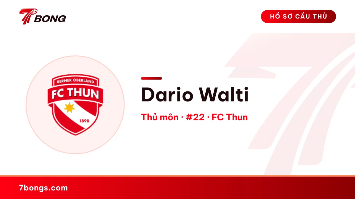 Dario Walti — FC Thun