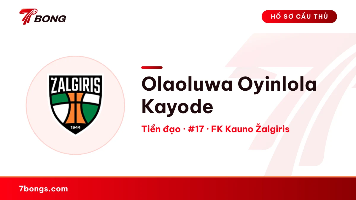 Olaoluwa Oyinlola Kayode — FK Kauno Žalgiris