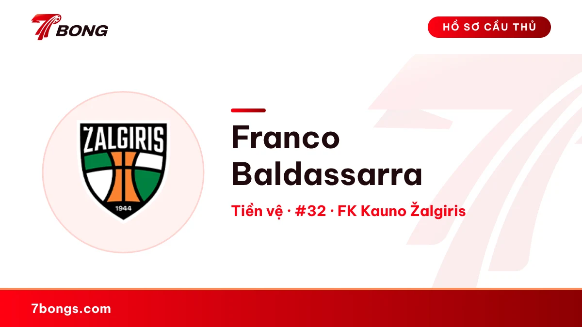 Franco Baldassarra — FK Kauno Žalgiris