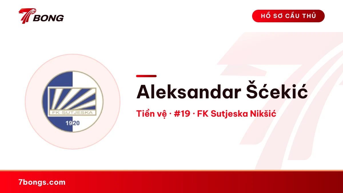 Aleksandar Šćekić — FK Sutjeska Nikšić