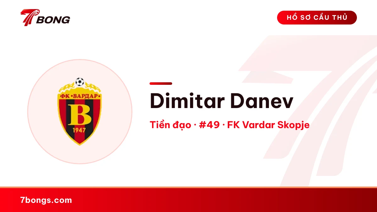 Dimitar Danev — FK Vardar Skopje