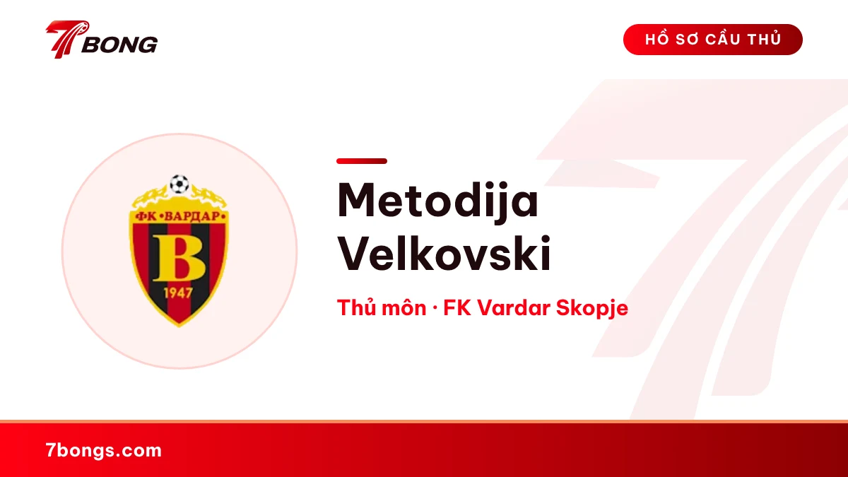 Metodija Velkovski — FK Vardar Skopje