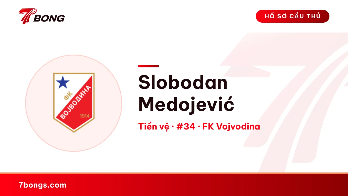 Slobodan Medojević — FK Vojvodina